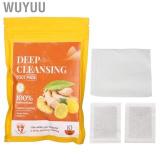 Wuyuu Foot  Stress Relief Sleep Improving Deep Cleansing Ginger Pads for Care G