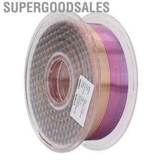 Supergoodsales 3D Printing PLA Filament Strong Toughness 1.75mm Stimulation Shining Silk Shiny Consumables for Printer Machine