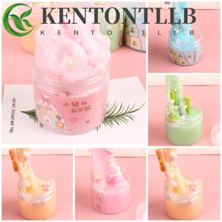 Kentontllb สไลม์คริสตัล แบบนิ่ม ไม่เหนียวติด DIY สําหรับเด็ก