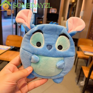 Somedayzl กระเป๋าใส่เหรียญ ตุ๊กตาการ์ตูน Kawaii กระเป๋าสตางค์ ขนาดเล็ก เด็ก ของขวัญ ซิป มิกกี้เมาส์ กระเป๋าใส่หูฟัง