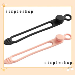 Simple อุปกรณ์จัดเก็บสายเคเบิล ซิลิโคน ขนาดเล็ก น่ารัก