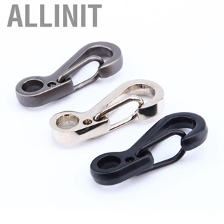 Allinit Alloy Nickel-free Plating Mini Key Ring Carabiner Spring Buckle Snap Bottle Hook