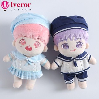 Lveror ชุดมินิเดรส ผ้าฝ้าย 15 ซม. 20 ซม. สําหรับตุ๊กตา