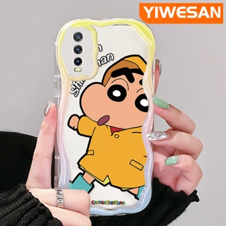 ใหม่ เคสโทรศัพท์มือถือแบบนิ่ม ใส กันกระแทก ลายการ์ตูนชินจัง สําหรับ VIVO Y20 Y20i Y20S Y12s Y20 2021 Y11s Y12A Y20T Y20S M Y20S D