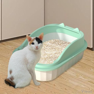 [Viocee] ถาดชักโครก ขนาดเล็ก สําหรับสัตว์เลี้ยง แมว