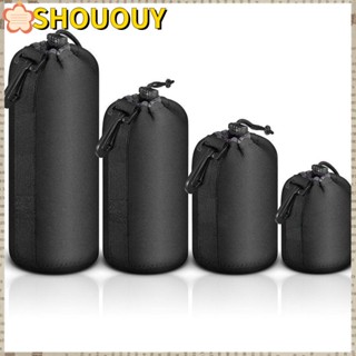 Shououy กระเป๋าใส่เลนส์กล้อง แบบนิ่ม พร้อมตะขอเกี่ยว