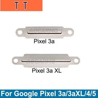  แผ่นยึดเมนบอร์ด จอแสดงผล LCD สายเคเบิล แบบยืดหยุ่น หัวเข็มขัดโลหะ แบบเปลี่ยน สําหรับ Google Pixel 3a XL 4 5