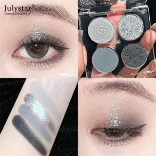 JULYSTAR Hold Live ผลิตภัณฑ์ใหม่ Mengwu Planet อายแชโดว์สี่สี Duck Cry