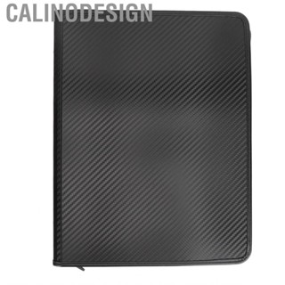 Calinodesign Card Collection Holder  Binder Zipper Closure  360 Cards for Game