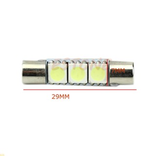 Xin หลอดไฟ T6 5050 29 มม. 3-SMD LED สําหรับรถยนต์