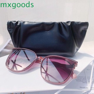 Mxgoods กระเป๋าหนัง PU กันน้ํา ปิดอัตโนมัติ สําหรับใส่แว่นตากันแดด