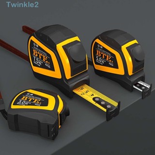 Twinkle เทปวัด เหล็กหนา แบบพกพา ทนต่อการสึกหรอ 3 5 7.5 10 ม. สําหรับงานไม้