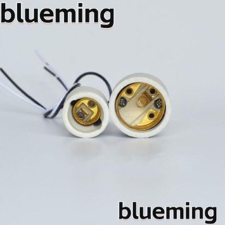 Blueming2 อะแดปเตอร์แปลงไฟเซรามิค E27 E14 พร้อมสายเคเบิล ทนความร้อน