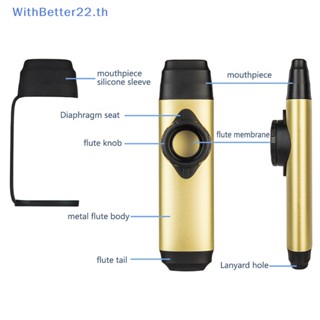 เครื่องดนตรีขลุ่ยเรซิ่น อัลลอย Kazoo แบบมืออาชีพ ของเล่นสําหรับเด็ก 1 ชิ้น