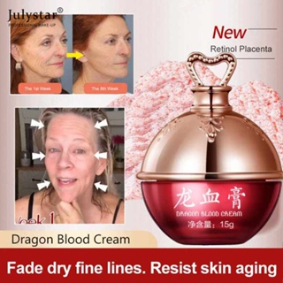 JULYSTAR Dragon&amp;#39;s Blood Cream Retinol Placenta Royal Moisturizing Whitening Natural Essence Anti Aging ลดเลือนริ้วรอย 100% Original