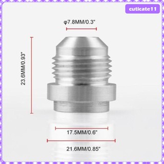 [Cuticate1] อะแดปเตอร์ท่อน้ํามันเชื้อเพลิง 6AN สําหรับรถยนต์