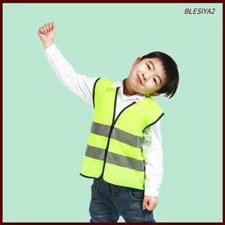 [Blesiya2] เสื้อโค้ทแขนกุด สีเหลือง สีเขียว สําหรับเด็ก