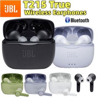 Jbl T215 หูฟังบลูทูธไร้สาย HIFI สเตอริโอ อินเอียร์ กันน้ํา พร้อมไมโครโฟน