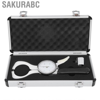 Sakurabc Skinfold Body Fat Caliper Easy To Use Monitoring BMI Constant Pressure Fitness for Athlete School