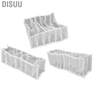 Disuu Underwear Storage Box Washable Drawer Organizer for Cosmetics Socks