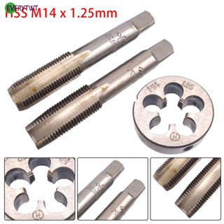 ⭐NEW ⭐HSS Tap Die Metric Thread Replacement Right Hand Tap Length 80mm 1Set 2022