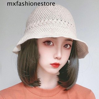 Mxfashione วิกผมสังเคราะห์ ระบายอากาศ สวมใส่ง่าย เหมาะกับฤดูใบไม้ผลิ และฤดูร้อน สําหรับผู้หญิง