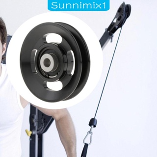 [Sunnimix1] อะไหล่ล้อรอกแบริ่ง CNC อะลูมิเนียม แบบเปลี่ยน สําหรับออกกําลังกาย