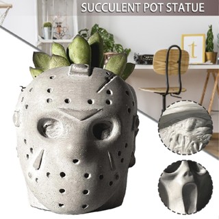 1pc Horror Succulent Planters Plant Pot Home Indoor Halloween Decoration