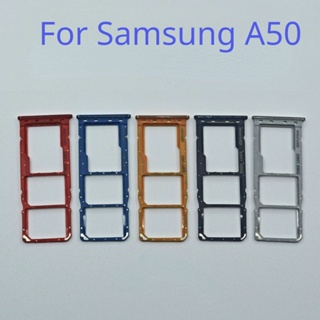 ถาดใส่ซิมการ์ด อะไหล่ซ่อมแซม สําหรับ Samsung Galaxy A50 A505F A505FM A505FN