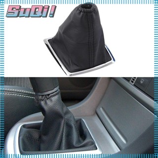 Suqi ปลอกหุ้มเกียร์รถยนต์ หนัง PU กันฝุ่น สําหรับ Ford Focus Gear Shift Gaiter