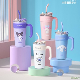 กระติกน้ําร้อนสุญญากาศ ลาย Hello Kitty Cinnamoroll Sanrio ความจุขนาดใหญ่ 850 มล.