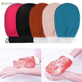 ถุงมืออาบน้ำอุปกรณ์อาบน้ำ อาบน้ำ ผลัดเซลล์ผิวที่ตายแล้ว bath gloves