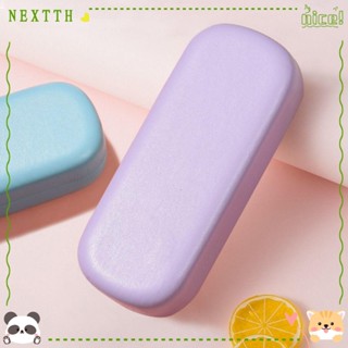 Nextth เคสแว่นตา หนัง PU ทรงสี่เหลี่ยมผืนผ้า แบบพกพา