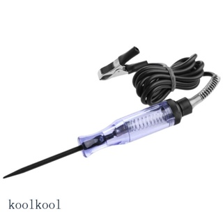 Kool เครื่องทดสอบแรงดันไฟฟ้ารถยนต์ DC 6V-24V สําหรับระบบทดสอบความต่อเนื่อง L