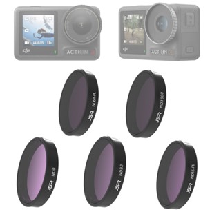 ฟิลเตอร์เลนส์กล้อง Action4 Action3 ND8 16 32 64 ND1000 ND8PL 16PL 32PL ND สําหรับโดรน DJI Osmo Action 3 4