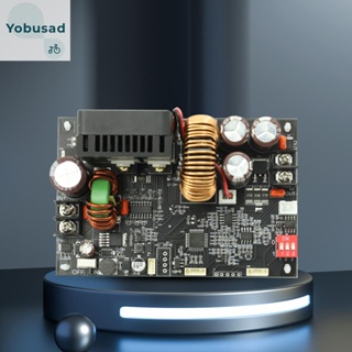 [Yobusad.th] โมดูลแรงดันไฟฟ้าคงที่ 1200W 20A หน้าจอ LCD