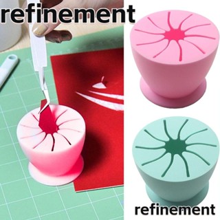 Refinement ที่เก็บขยะไวนิล ซิลิโคนนิ่ม แบบพกพา ทนทาน สําหรับเก็บขยะ