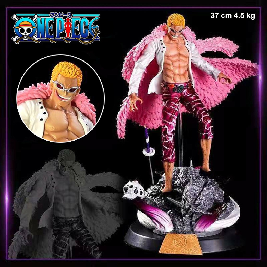Figure ฟิกเกอร์ งานปั้น GK One Piece   Donquixote Doflamingo ดองกี้โฮเต้ โดฟลามิงโก้ ดอฟฟี่ samutpra