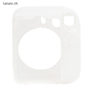 Tatain เคสซิลิโคนนิ่ม ป้องกันรอยขีดข่วน กันฝุ่น สําหรับกล้อง Instax Mini 12 1 ชิ้น