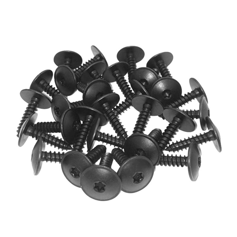 30Pcs Car Clips Fastener For Audi A3 A4 A5 A6 A7 A8 Q3 Q5 Q7 For Engine Splash Guard Self Tapping Sc