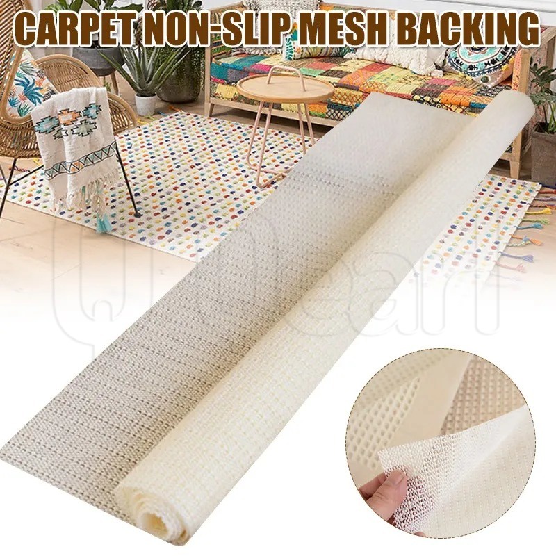 แผ่นตาข่าย PVC กันลื่น อเนกประสงค์ กันลื่น สําหรับตกแต่งพรม โซฟา ที่นอน ห้องอาบน้ํา