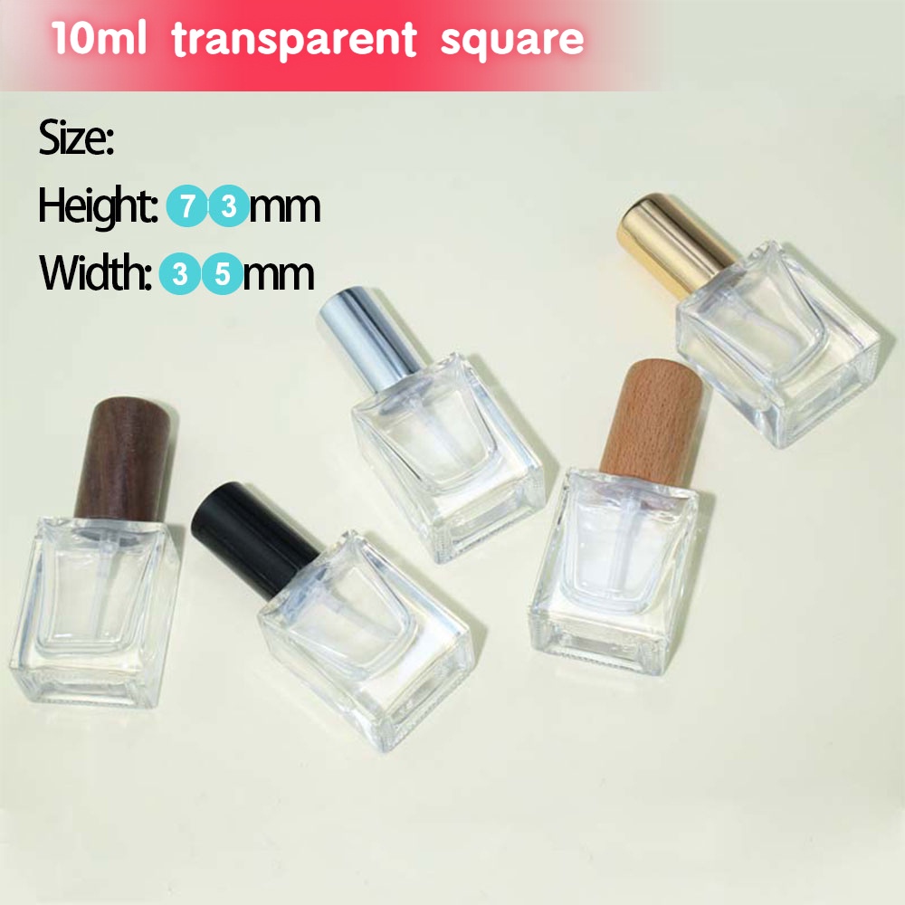 ขวดสเปรย์น้ําหอม ขนาดเล็ก 10 มล. แบบพกพา เติมได้ สําหรับใส่เครื่องสําอาง ของเหลว น้ํามัน เดินทาง - รูปที่ 3