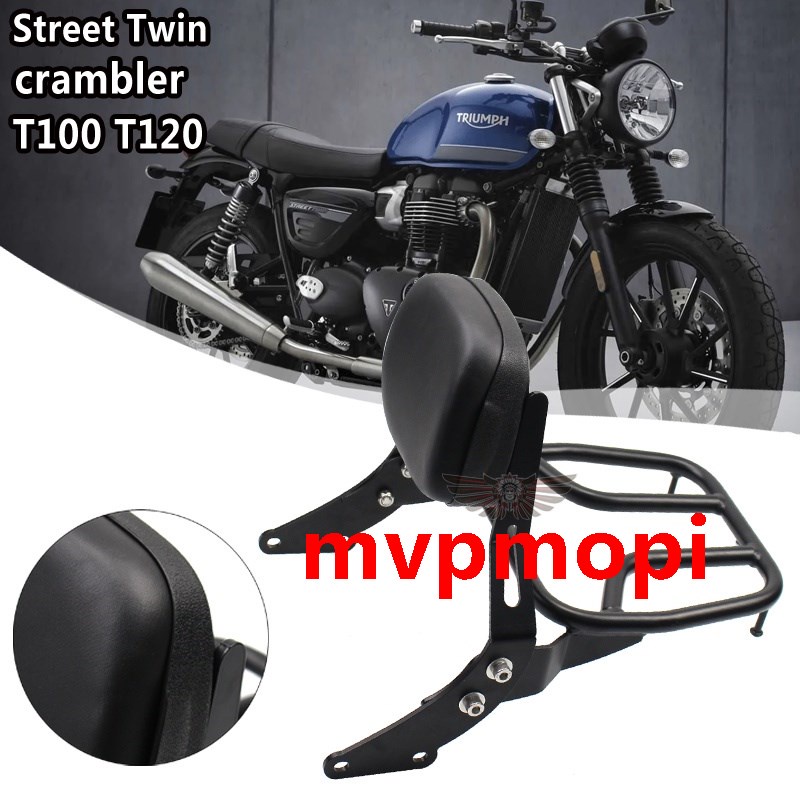 ชั้นวางของด้านหลัง สําหรับ Triumph Street Twincrambler T100 T120
