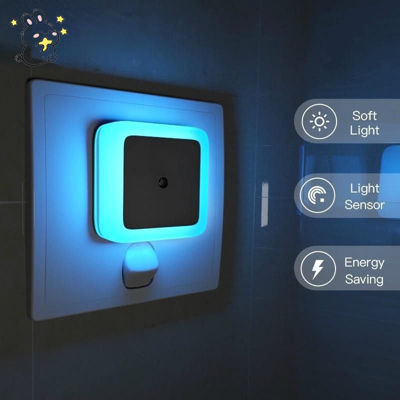 โคมไฟกลางคืน LED เซนเซอร์อัตโนมัติ สีชมพู สีดํา สําหรับห้องนอน บันได 11