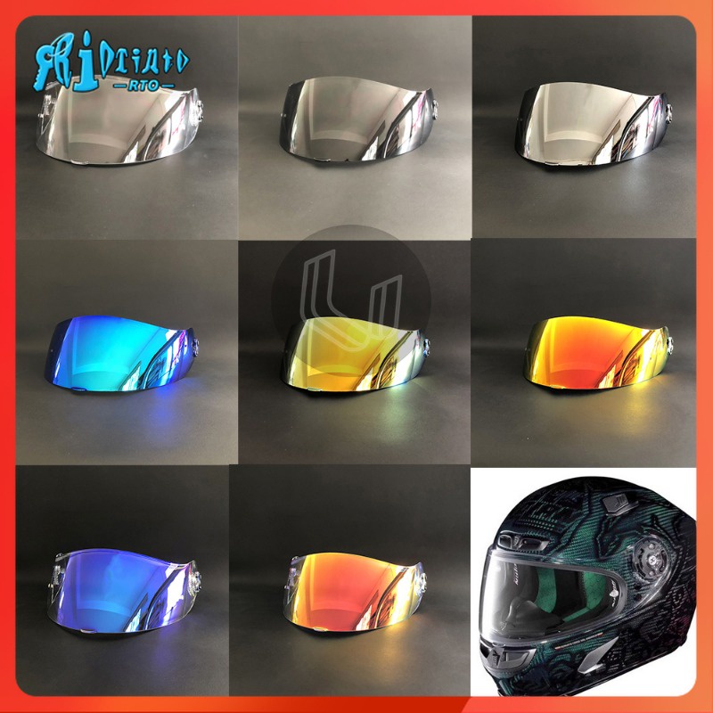 Rtomh X-803 RS หมวกกันน็อค Visor เลนส์รถจักรยานยนต์ Full Face หมวกกันน็อค Visor เลนส์เปลี่ยนเลนส์ชุบ