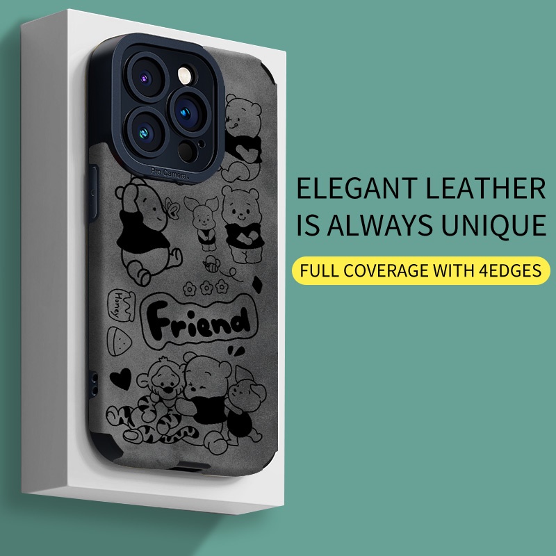 เคสซิลิโคนนิ่ม ลายการ์ตูนหมีน่ารัก สําหรับ iQOO Z7 Z7x 11 Vivo V29 Y27 V27 V25 V23 V20 T1 Y20 Y20s Y12s Y15S Y19 Y17 Y12 Y36 Y01 X50 X60 X70 X80 Pro 5G | Hn D001
