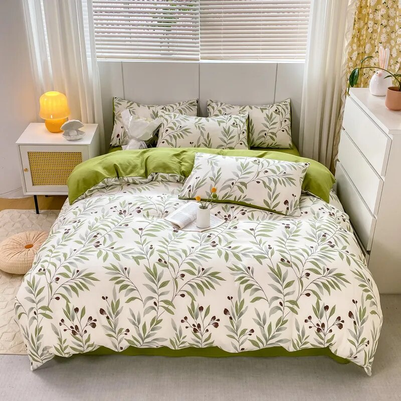 Printing Quilt Cover Single Double King Size Duvet Cover High Quality Comforter Cover Skin Friendly 