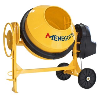 Betoneira 400L 220v 2CV 4 Polos Monofásica com Kit de Segurança 15 ciclos/h - Menegotti