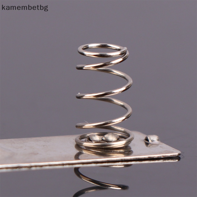 Kamembetbg แผ่นสปริงแปลงขั้วบวก ลบ AA 27x11.6 มม. สําหรับสปริง 5th AA 10 ชิ้น TH