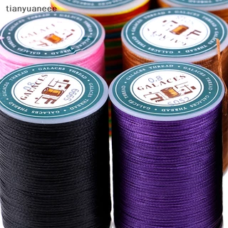 Tianyuaneee 1 PC Wd ด้าย 0.8 มม. 90 ม. โพลีเอสเตอร์เย็บสายไฟสําหรับ Craft Well